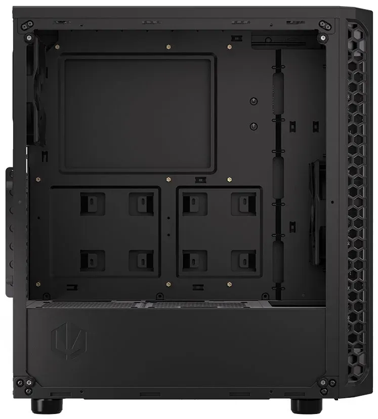 Endorfy skříň Signum 300 Core / 2xUSB / 2x120mm fan PWM / mesh panel / tvrzené sklo / černá