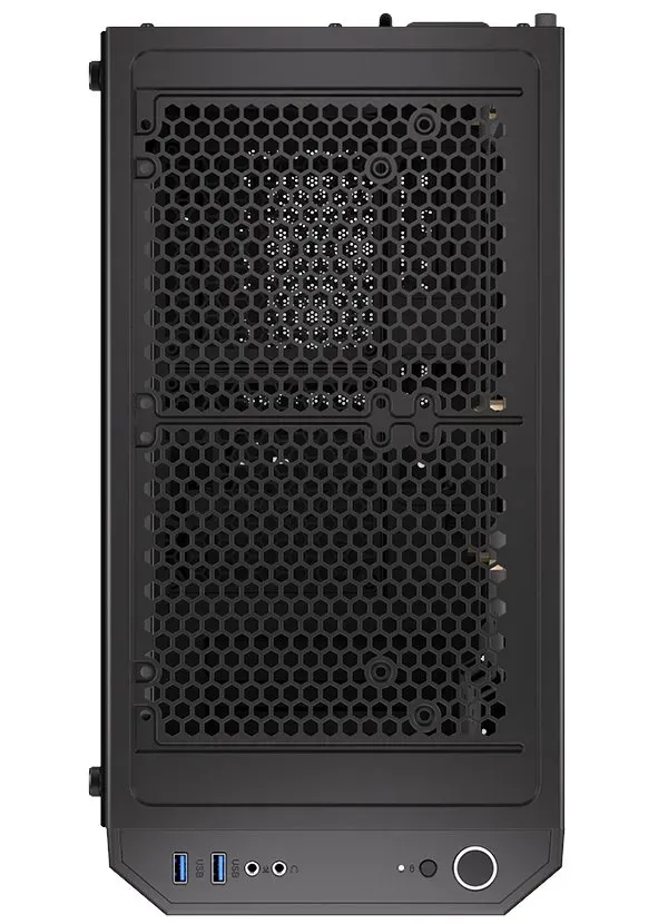 Endorfy skříň Signum 300 Core / 2xUSB / 2x120mm fan PWM / mesh panel / tvrzené sklo / černá