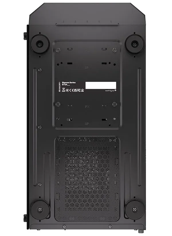 Endorfy skříň Signum 300 Core / 2xUSB / 2x120mm fan PWM / mesh panel / tvrzené sklo / černá