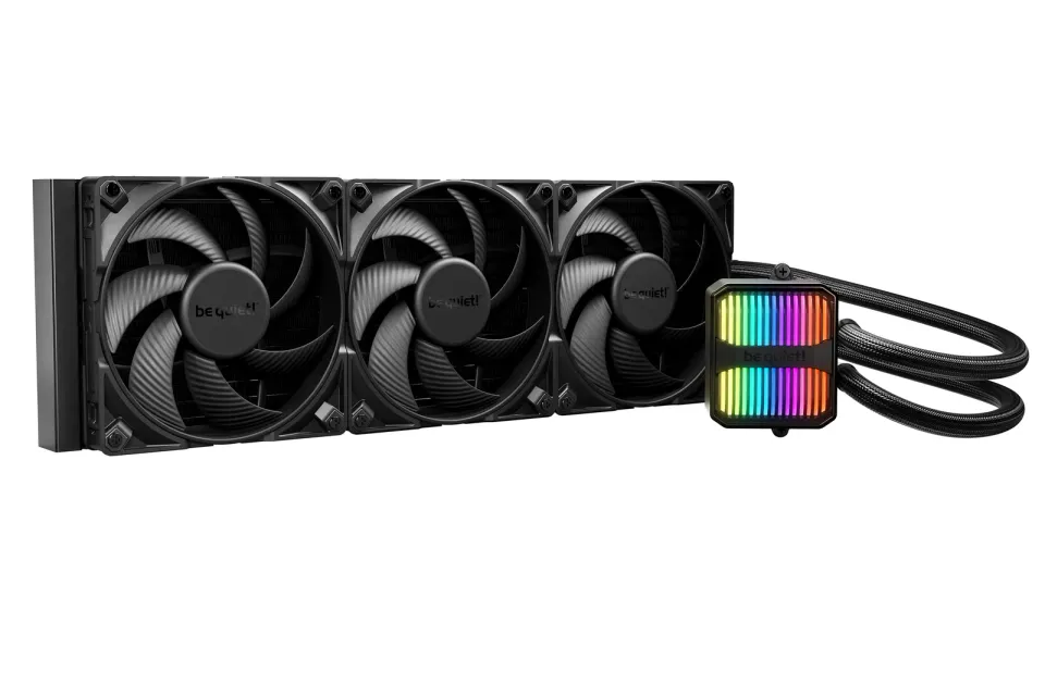 Be quiet! vodní chladič CPU Silent Loop 3 ARGB 420mm / 3x140mm PWM fan / Intel i AMD / černý