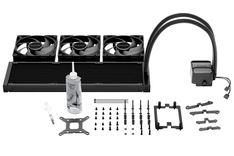 Be quiet! vodní chladič CPU Silent Loop 3 ARGB 420mm / 3x140mm PWM fan / Intel i AMD / černý