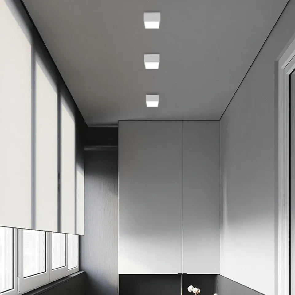 IMMAX NEO sada 2x CANTO SMART stropní svítidlo 15x15cm 12W bílé Zigbee 3.0 + DO, TUYA