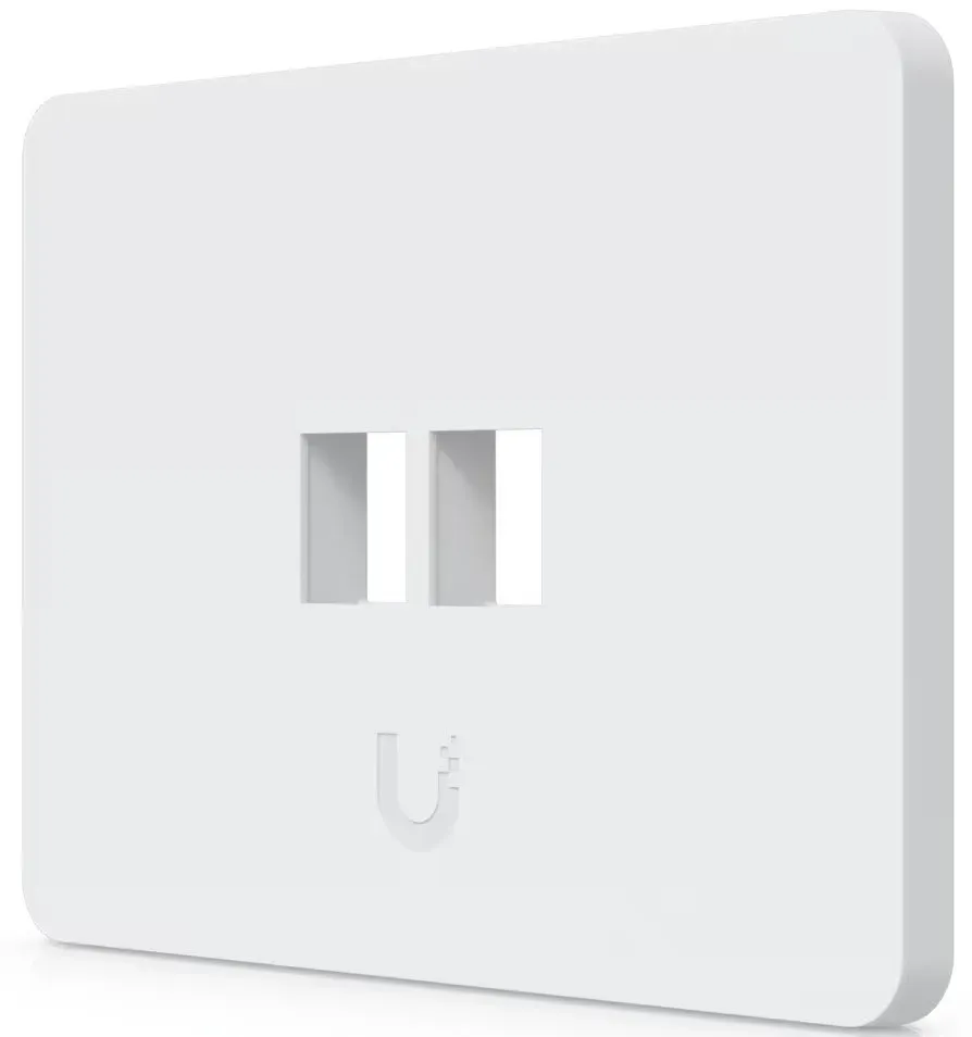 Ubiquiti Universal Paintable 2-Port Keystone Wall Plate Horizontal - Krytka pro keystone zásuvky, 2port, sada 4ks