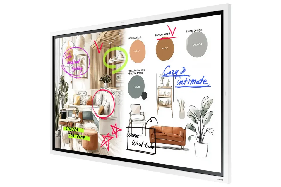 55" LED Samsung WM55FX - Flip Pro,UHD,450cd,12/7