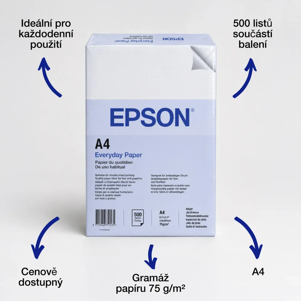 EPSON EVERYDAY PAPER 75GSM 500 SHEETS
