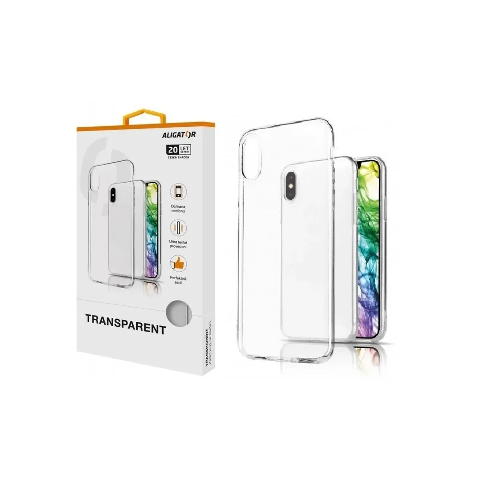 ALIGATOR Pouzdro Transparent Xiaomi Redmi Note 14S 4G