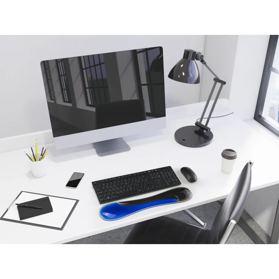 Kensington Slim Duo Gel KB Wrist Rest Blue