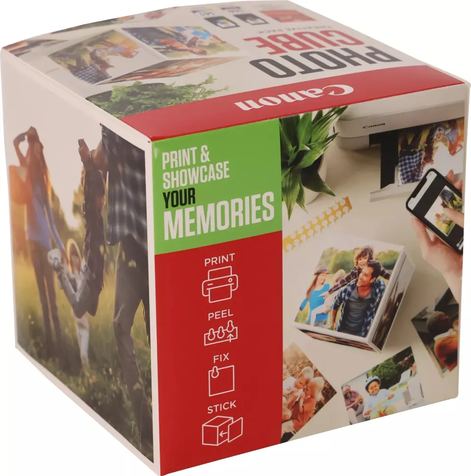 Canon CARTRIDGE PG-560/CL-561 PHOTO CUBE Creative Pack White Green - 5x5 fotopap