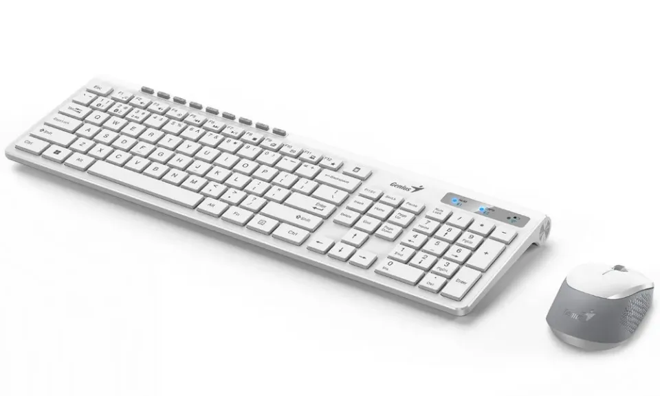 Genius SlimStar 8230 Set klávesnice a myši, bezdrátový, CZ+SK layout, Bluetooth, (31340015403)
