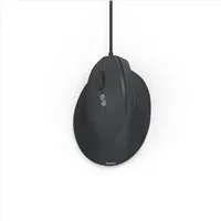 Hama vertikální ergonomická kabelová myš ECM-500L, pro leváky, černá