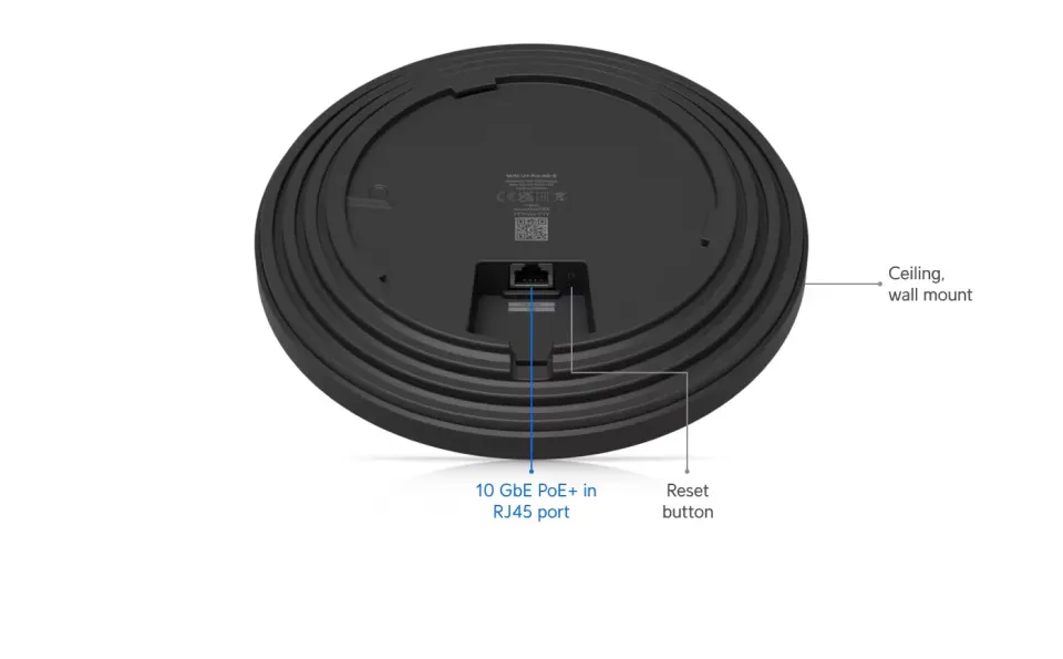 UBNT UniFi U7-Pro-XG, bez PoE adaptéru, černá