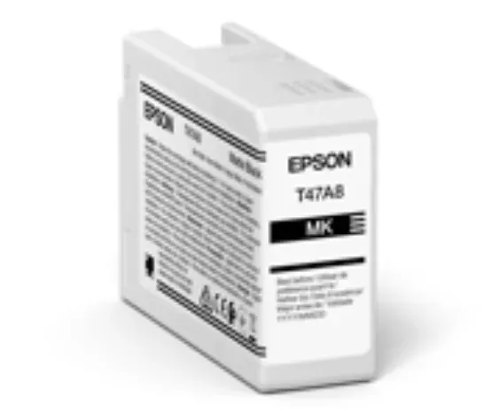 EPSON ink Singlepack Matte Black T47A8 UltraChrome Pro 10 ink 50ml