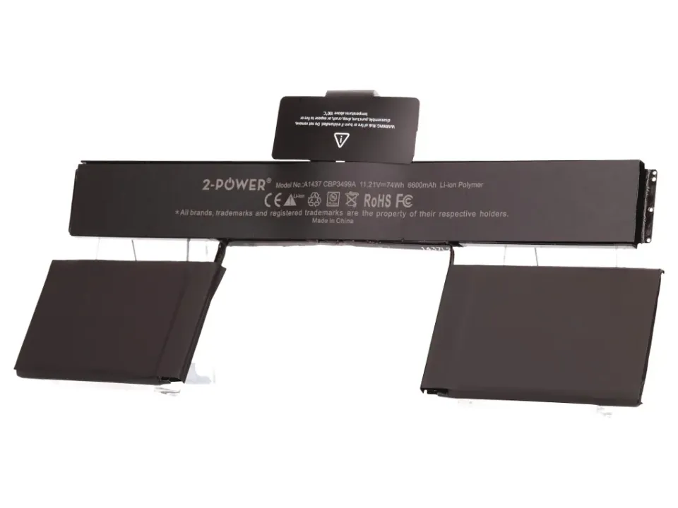 2-Power ( A1437 alternative) Baterie do Laptopu 11,21V 6600mAh 74Wh