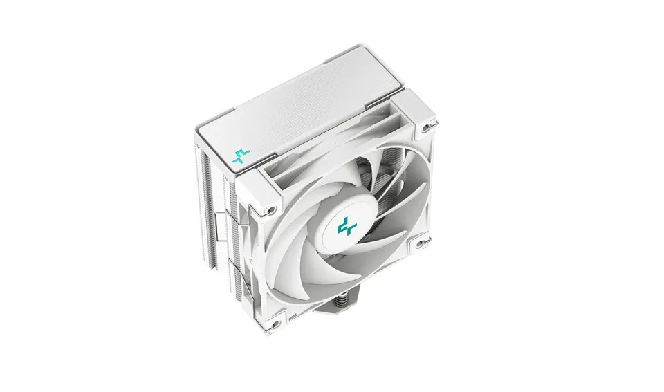 DEEPCOOL CPU Chladič AK400 WH, 1x120mm, LGA1851, AM5, bílá