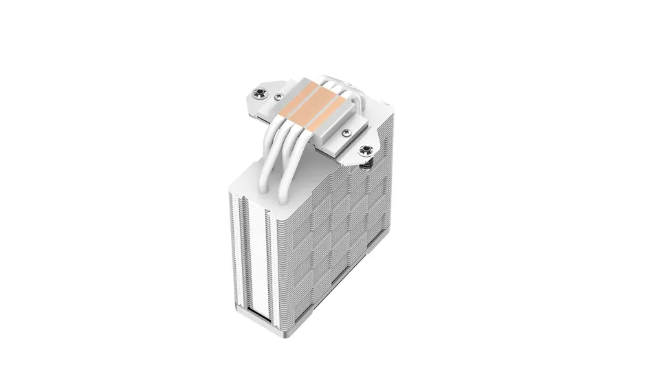 DEEPCOOL CPU Chladič AK400 WH, 1x120mm, LGA1851, AM5, bílá