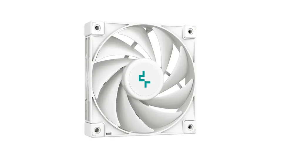 DEEPCOOL CPU Chladič AK400 WH, 1x120mm, LGA1851, AM5, bílá
