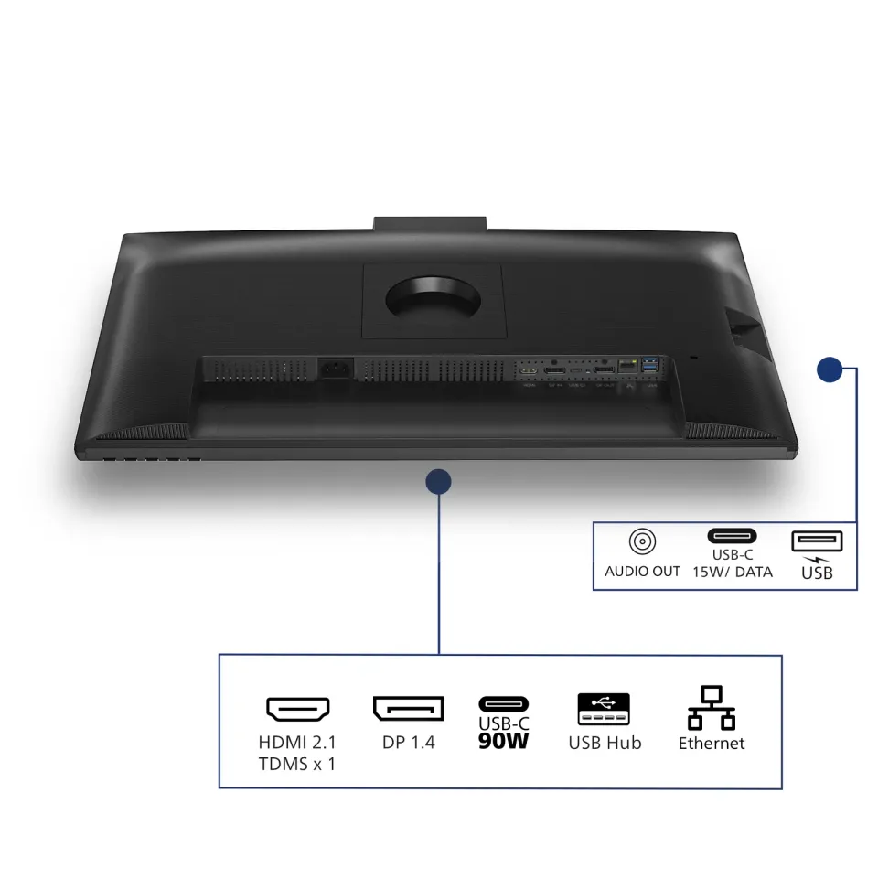 Philips LCD 27B2U3601H 27" IPS/2560x1440@120Hz/4ms/350cd/HDMI/DP/4xUSB/USB-C doc