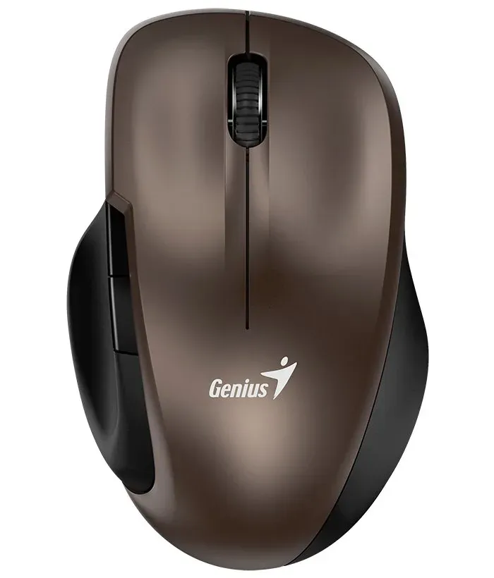 GENIUS myš Ergo 8200S Wireless tichá,1200dpi, čokoládová