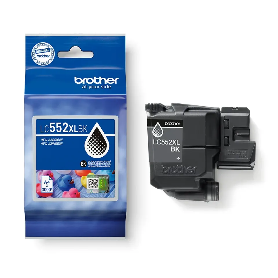 Brother LC552XLBK (inkoust black, 3000 str.)