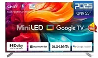 CHiQ M55QA9 TV 55", UHD MiniLED Google TV DLG 120 Hz