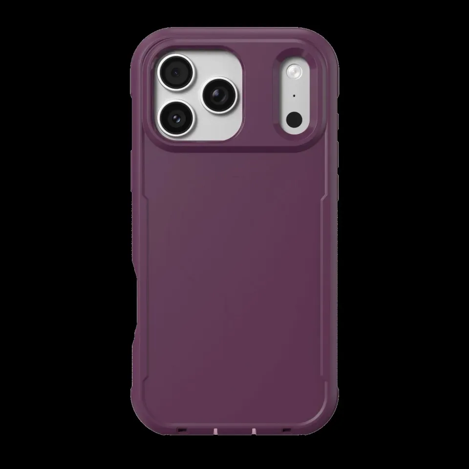 Case Teton Snap with Kickstand and Holster for Apple iPhone 18 Pro Max / 17 Pro Max - Aubergine