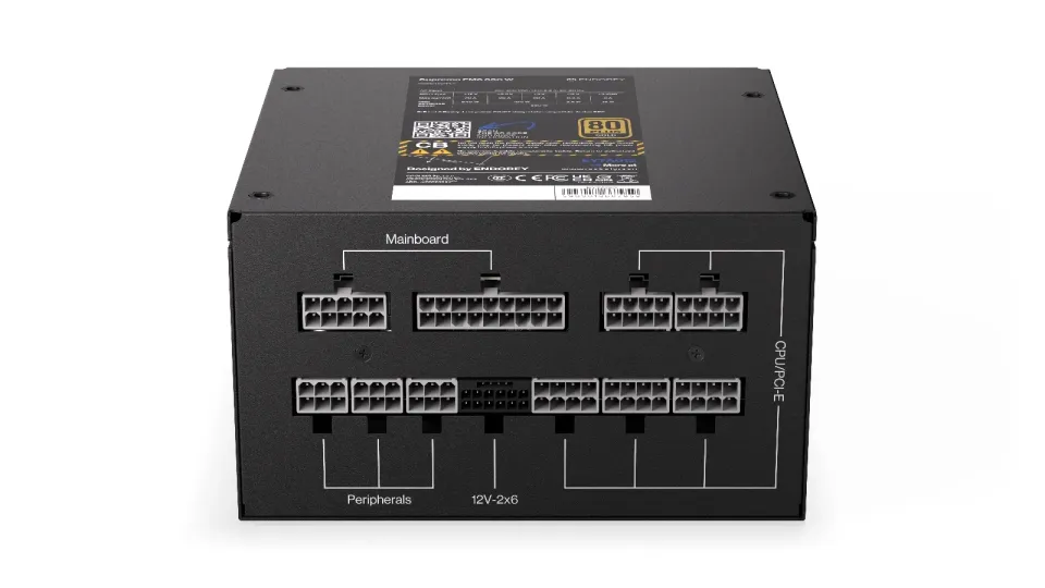 Endorfy Supremo FM6 Gold Zdroj, ATX, 850W, aktivní PFC, 120mm ventilátor, odpoji