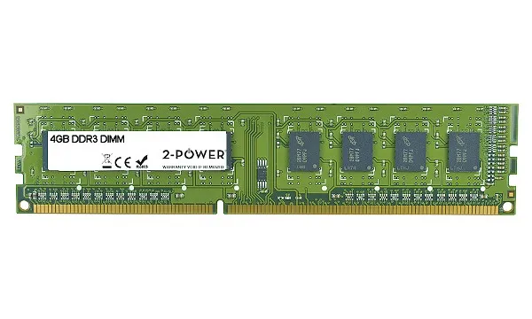 2-Power 4GB PC3L-12800U 1600MHz DDR3 CL11 Non-ECC DIMM 1Rx8 1.35V