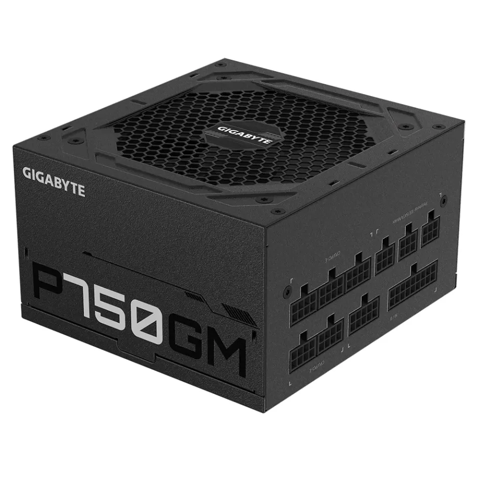 GIGABYTE zdroj P750GM, 750W, 80plus gold, modular, 120 mm fan