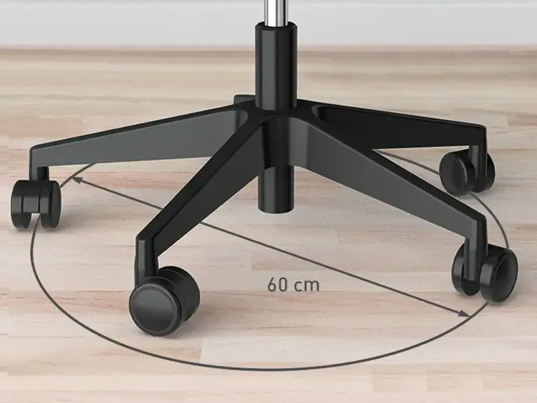 Leitz ergonomická balanční židle pro sezení s kolečky Ergo