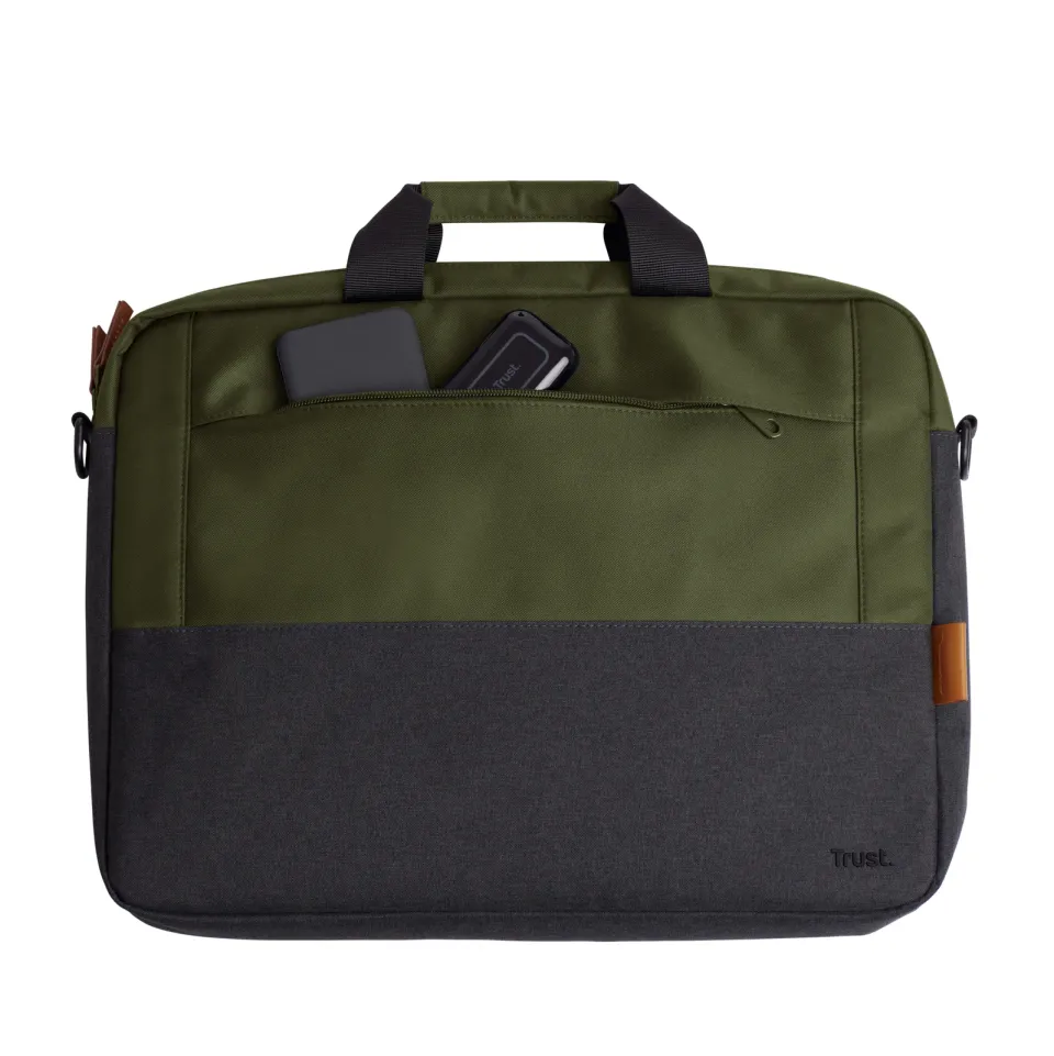 TRUST Taška na notebook 16" Lisboa Bag - zelená