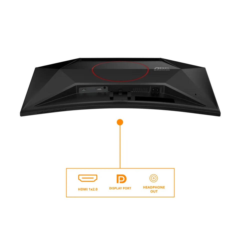 AOC LCD herní C27G42ZE 27" zakřivený VA/1920x1080@260Hz/0,3ms/300cd/HDMI/DP/VESA