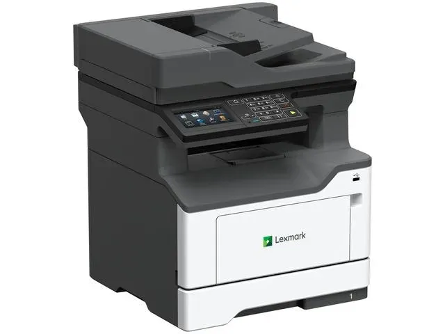 Lexmark MX421ade – černobílá laserová multifunkce A4 4 v 1 s faxem, 40 str./min, duplex, RADF, dotykový displej