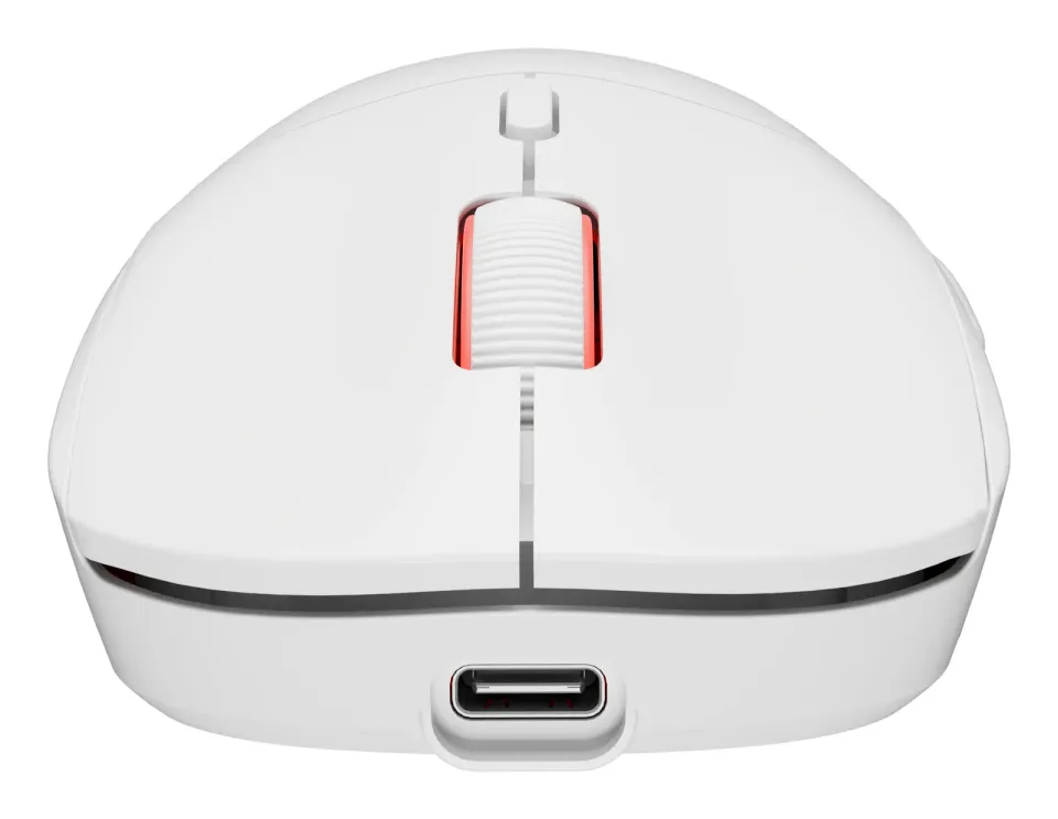 Genesis herní bezdrátová myš ZIRCON XIII/Herní/Optická/26 000 DPI/Bezdrátové USB/Bílá