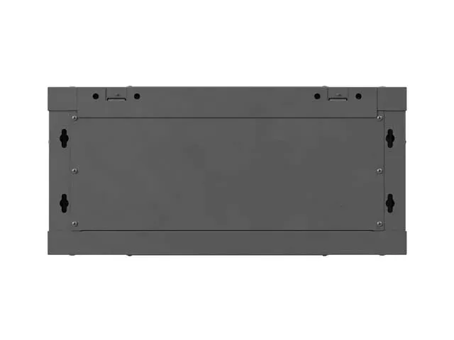 LANBERG NÁSTĚNNÁ INSTALAČNÍ SKŘÍŇ 19" 4U 600X450 ČERNÉ KOVOVÉ DVEŘE (PLOCHÉ BALENÍ)