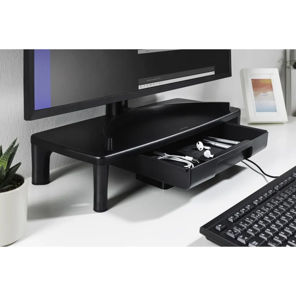 Kensington Podstavec pod monitor SmartFit® Monitor Stand se zásuvkou