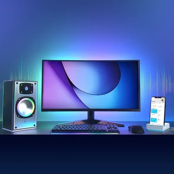 TP-Link Tapo L901-6 chytrý WiFi LED pásek se 2 pohybovými senory (barevný,2,4GHz, 5m)