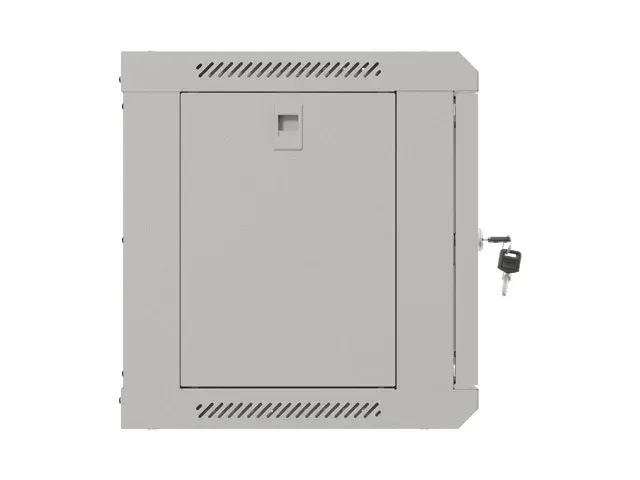 LANBERG 19" RACKOVÁ SKŘÍŇ PRO MONTÁŽ NA STĚNU 6U/540X350 (FLAT PACK) S PROSKLENÝMI DVEŘMI ŠEDÁ