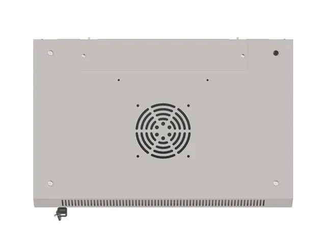 LANBERG 19" RACKOVÁ SKŘÍŇ PRO MONTÁŽ NA STĚNU 6U/540X350 (FLAT PACK) S PROSKLENÝMI DVEŘMI ŠEDÁ