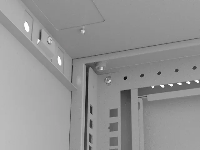 LANBERG 19" RACKOVÁ SKŘÍŇ PRO MONTÁŽ NA STĚNU 6U/540X350 (FLAT PACK) S PROSKLENÝMI DVEŘMI ŠEDÁ