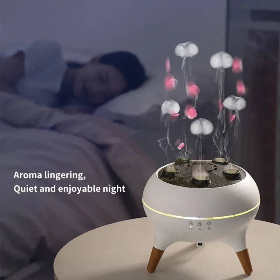 IMMAX aroma difuzér Immax JELLYFISH/ RGB/ 11W/ DC24V/ 650mA/ objem 250ml/ bílý