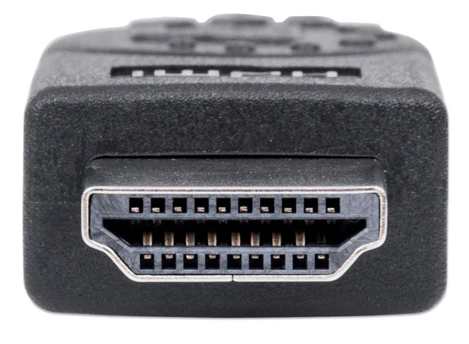 MANHATTAN kabel High Speed HDMI 4K, 3D, Male to Male, stíněný, černý, 1,8m