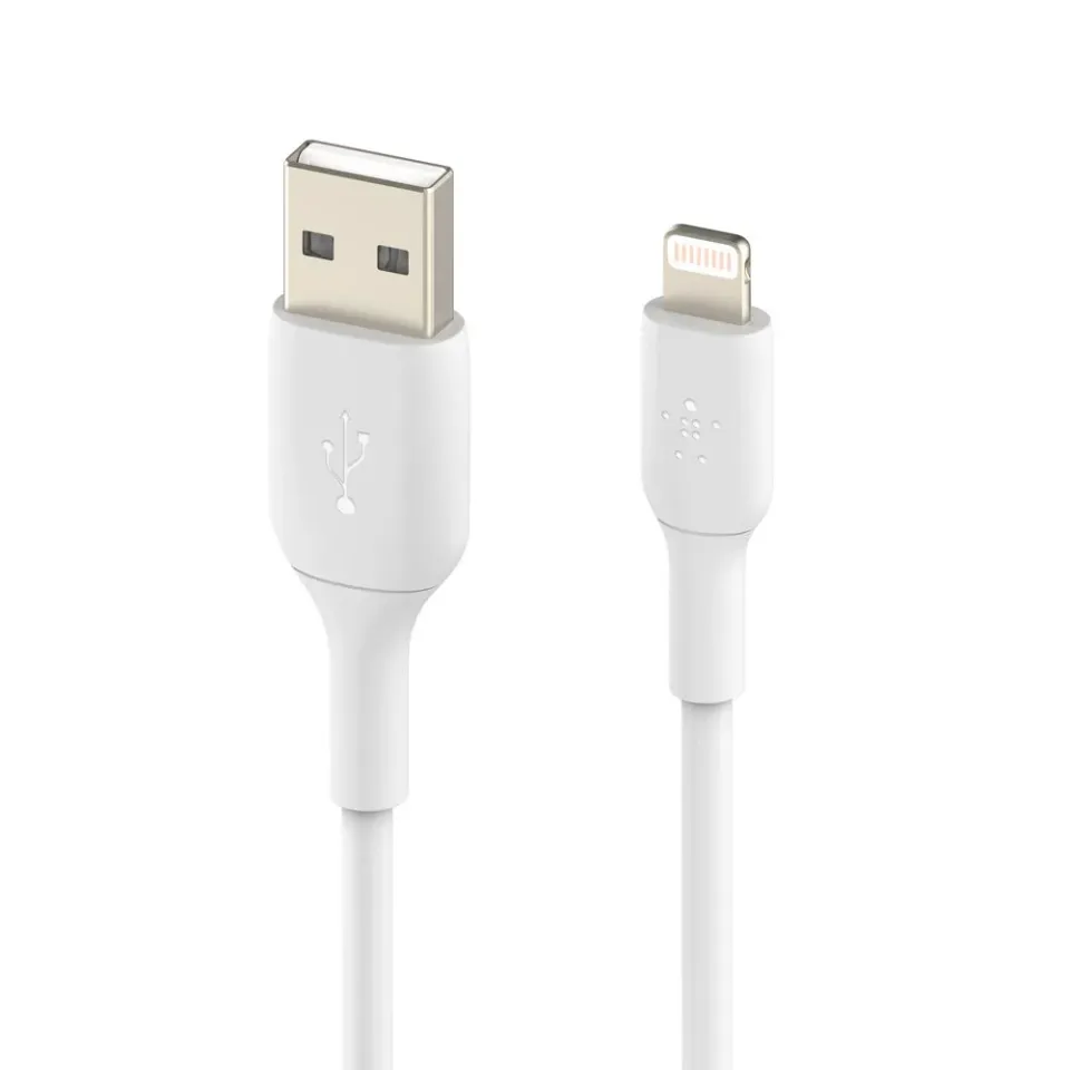 Belkin BOOST CHARGE Lightning/USB-A kabel, 1m, bílý