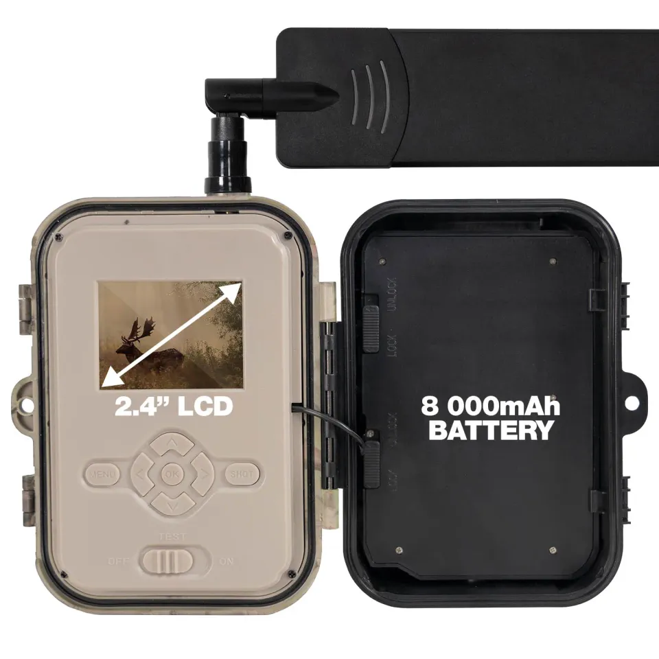 EVOLVEO StrongVision Dual PRO 4G, fotopast s odesíláním na Cloud a Email