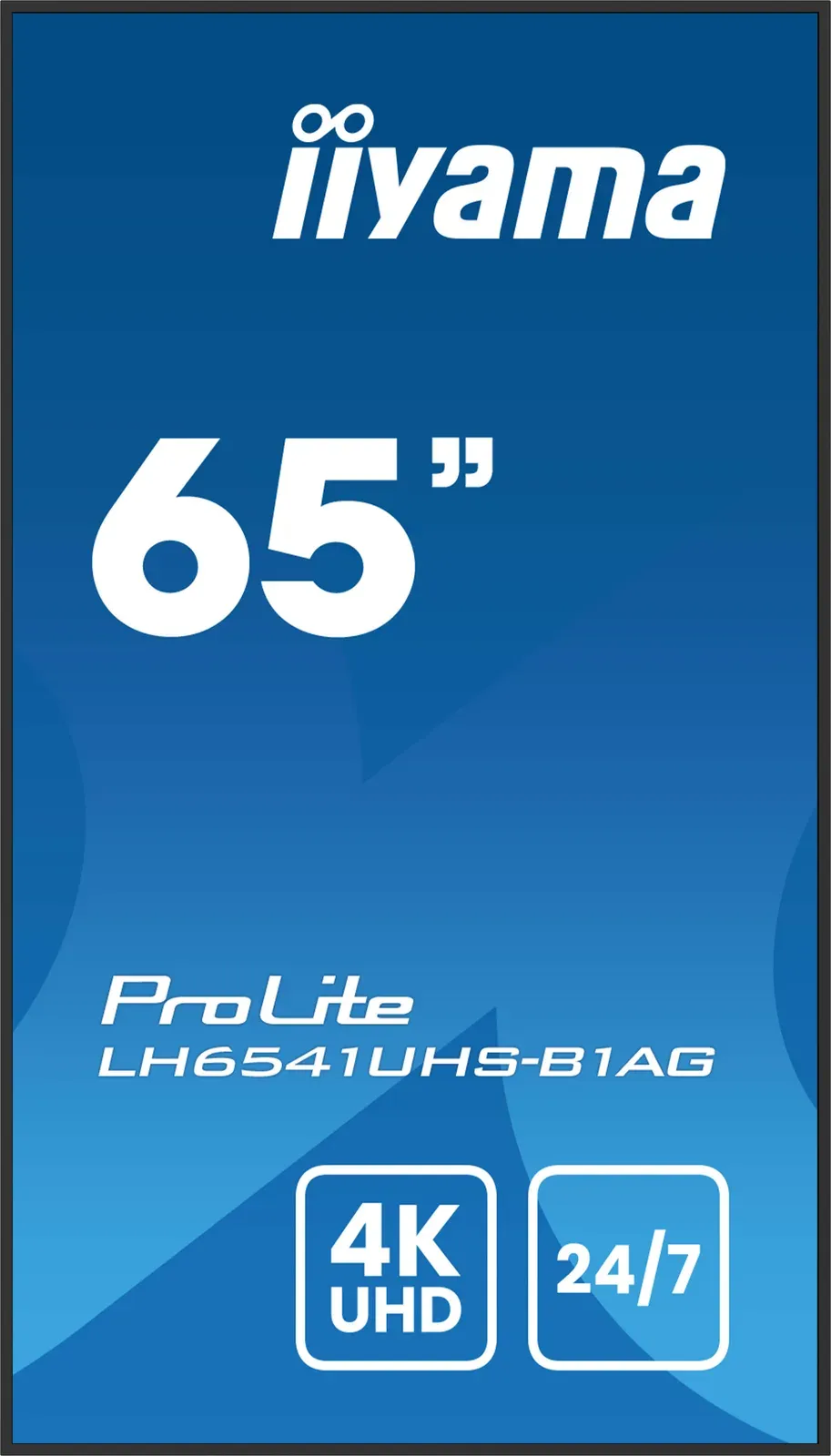 65" iiyama LH6541UHS-B1AG:VA,4K UHD,24/7