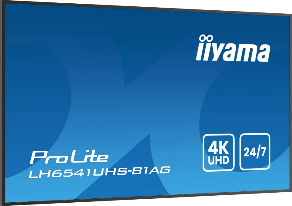 65" iiyama LH6541UHS-B1AG:VA,4K UHD,24/7