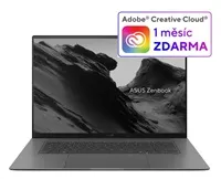 ASUS NTB Zenbook S 16 OLED (UM5606GA-OLED592XZ), AI 9 465, 16" 3K, 32GB, 512GB SSD, Radeon, W11 Pro, Antrim Gray