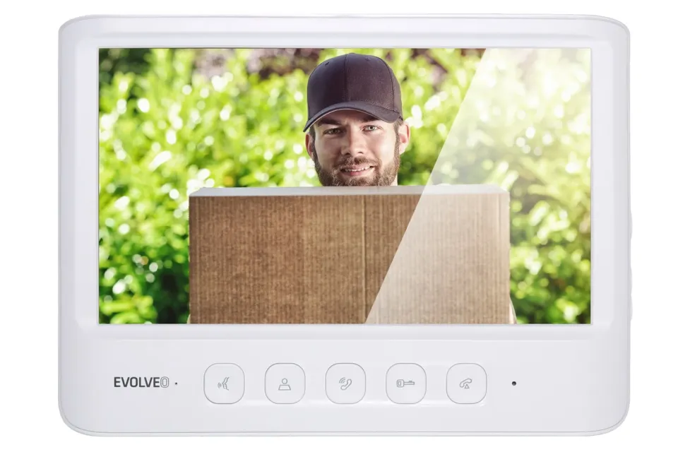 EVOLVEO DOORPHONE IK06 set video dveřního telefonu s pamětí a barevným displejem