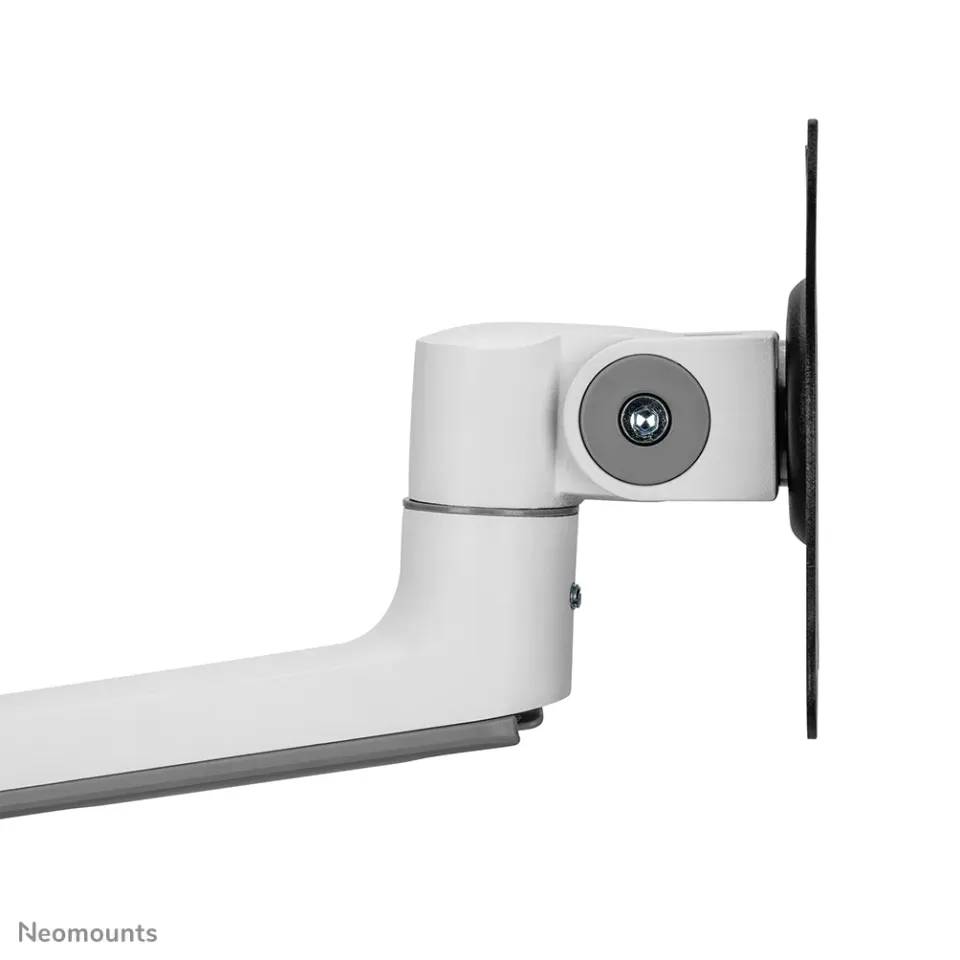 Neomounts DS60-425WH2 /Držák displeje/na stůl/17-27"/svorka+průchodka/3čepy/VESA 100X100/nosn.2x8kg/2 displeje/bílý