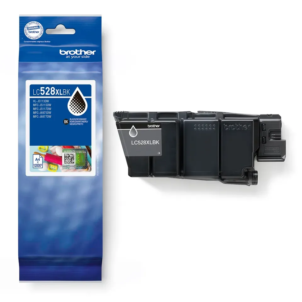 Brother LC528XLBK (inkoust black, 12000 str.)