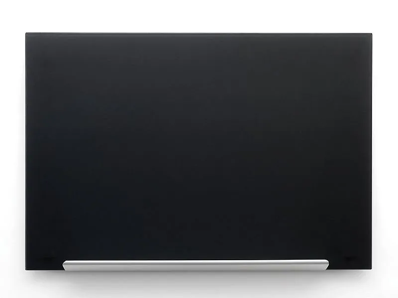 NOBO Skleněná tabule Diamond glass 126x71,1 cm, black